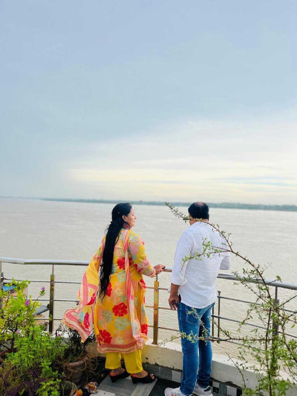 River View Paying Guest House Varanasi Exteriör bild